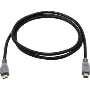 CERRXIAN Cable USB OTG tipo micro macho a mini macho