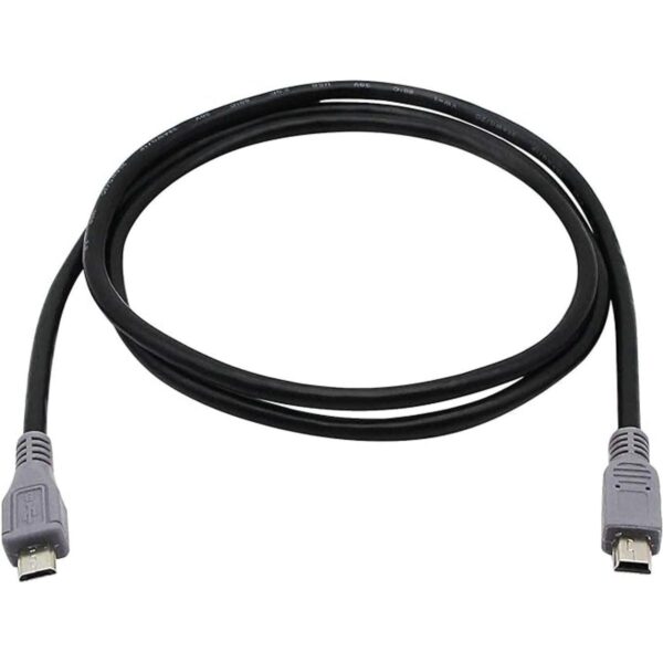 CERRXIAN Cable USB OTG tipo micro macho a mini macho