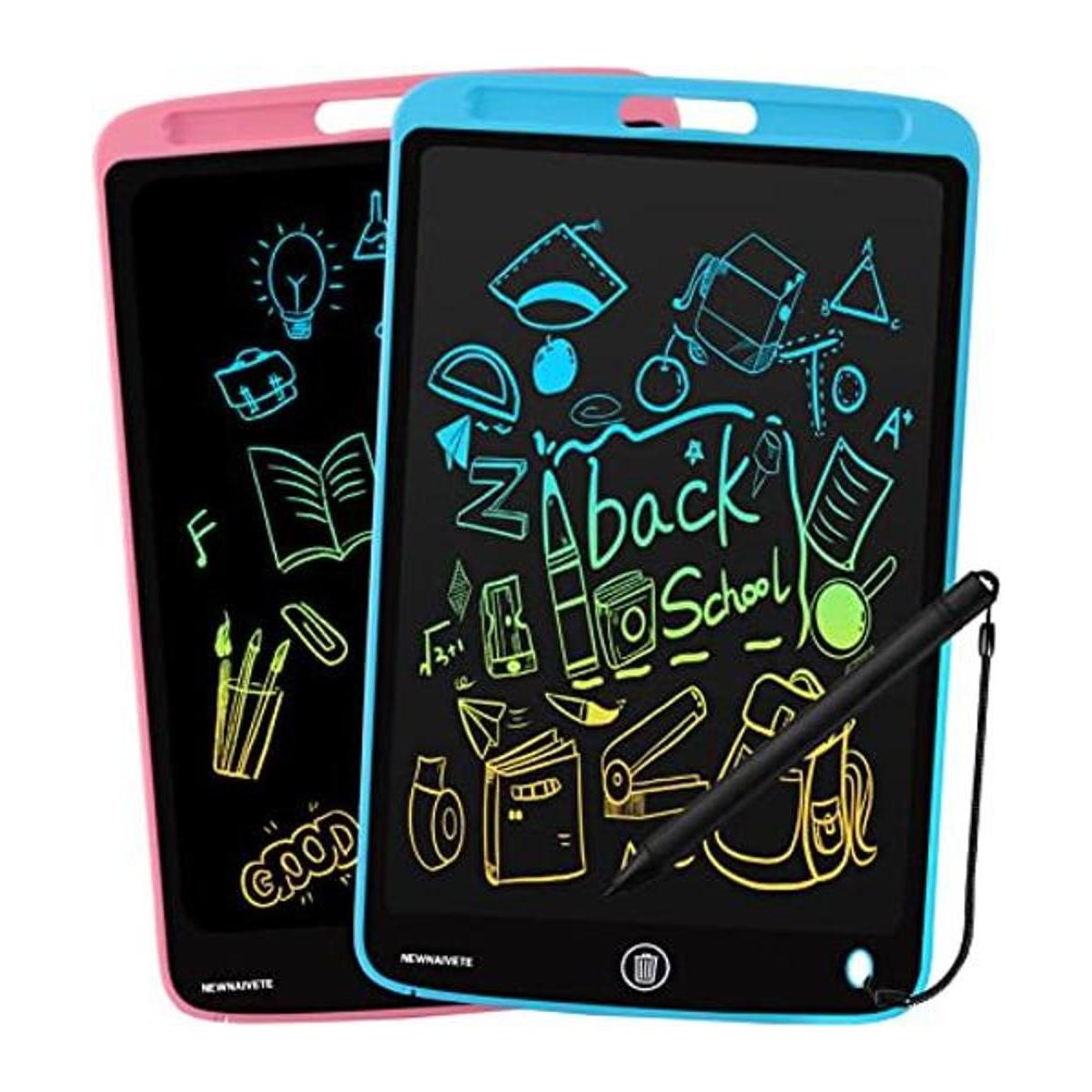 Tableta de escritura LCD paquete de 2 almohadillas de