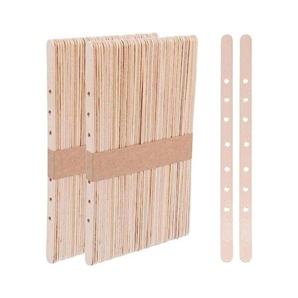 Juego de 100 soportes para velas de madera para hacer