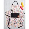 DII Delantal de cocina ajustable de verano para barbacoa_4