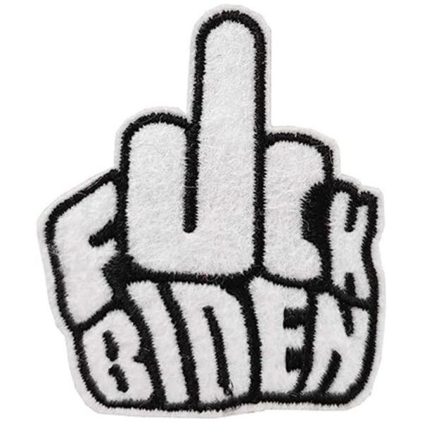 F Biden Anti Biden Not My President Parche bordado para_1