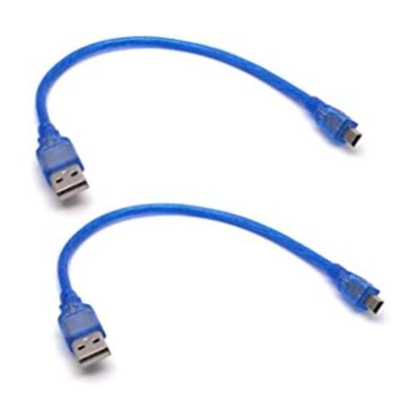Antrader Cable mini USB 2.0 de 11.8 in de longitud_1