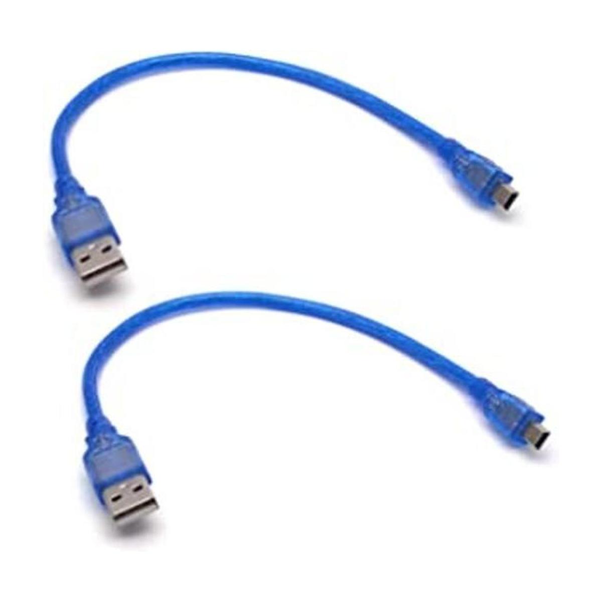 Antrader Cable mini USB 2.0 de 11.8 in de longitud