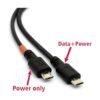 Cable Micro USB Y Splitter USB 2.0 A a Dual Micro B Power_4