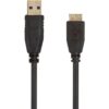 Monoprice Cable USBA a Micro B 3.0 1.6 ft negro paquete_1