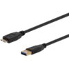 Monoprice Cable USBA a Micro B 3.0 1.6 ft negro paquete_2