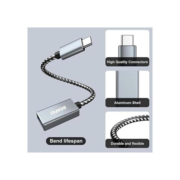 Benfei Adaptador USB C a USB 3.0 paquete de 2