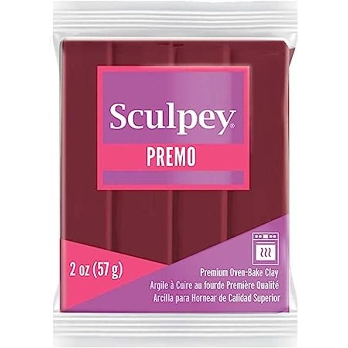Premo Sculpey arcilla polimérica 2 ouncesalizarin Crimson