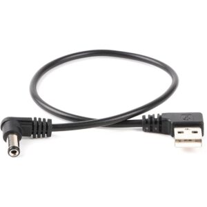 USB a Barrel Cable USB A 5.5 mm2.1 mm Angled 5 V DC Power_1