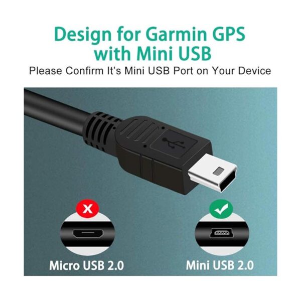Paquete de 2 cables de alimentación USB de 6 pies para_2