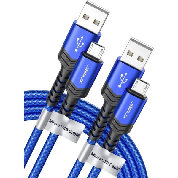 Cable micro USB Android JSAUX paquete de 2 unidades de