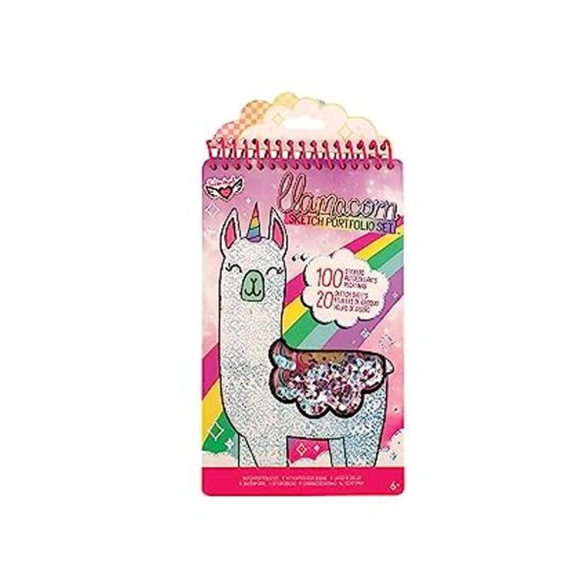 Fashion Angels Llama Shaker Compact Sketch PortfolioLlama