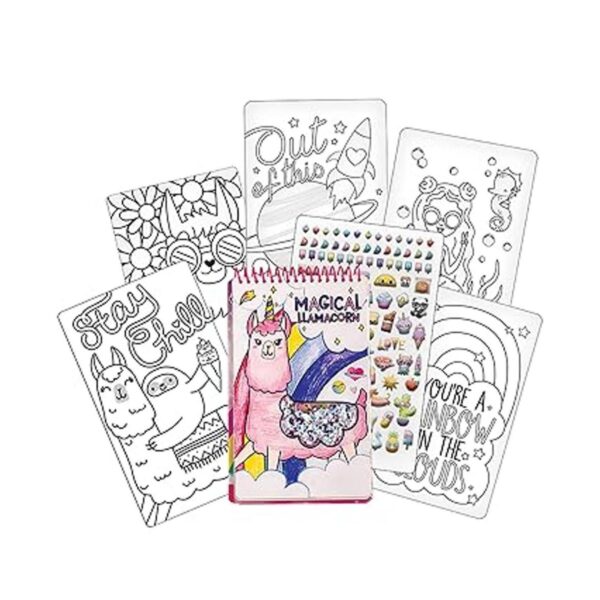 Fashion Angels Llama Shaker Compact Sketch PortfolioLlama