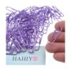 HAHIYO Clips de papel grandes 2.0 in de longitud púrpura_1