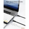 Cable USB C corto a USB C cable USB C de carga rápida
