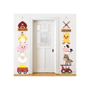 Decoración de fiesta temática de animales de granja