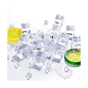 Anyumocz 50 cubos de hielo decorativos de acrílico falso