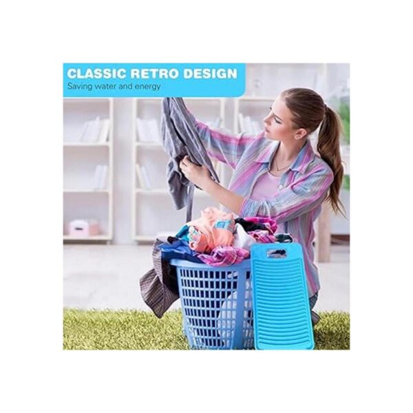 MZD Tabla pequeña de plástico para lavado de playeras de