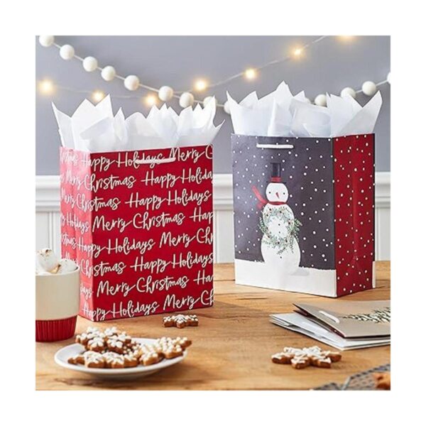 Hallmark Bolsas de regalo de Navidad medianas de 9_2