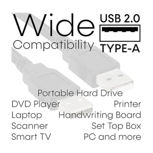 Cable USB 2.0 A a USB A macho de alta velocidad de 480_3