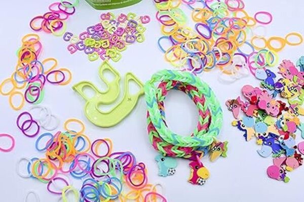 Rainbow Loom LoomiPals Dino Collectible cuenta con 30