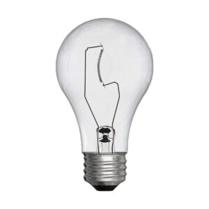 GE Bombillas incandescentes A19 25 W 215 lúmenes base_1