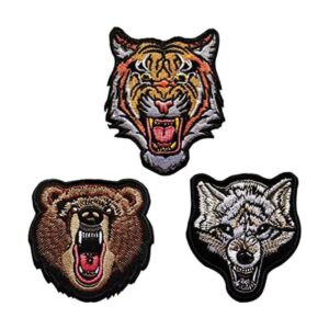 3 parches tácticos de la moral del oso zorro parche