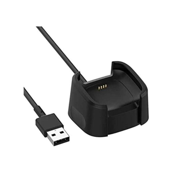 ExMRAT Cable de carga USB para Fitbit Versa 2 no para