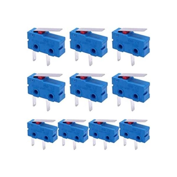 Taiss 10 micro interruptor 250 V 5A 2 pines 1NO_1