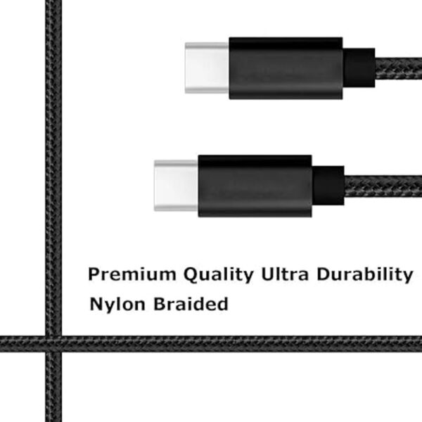Cable USB C a USB C RoFI 2 unidades de 10 pies 60 W de_2