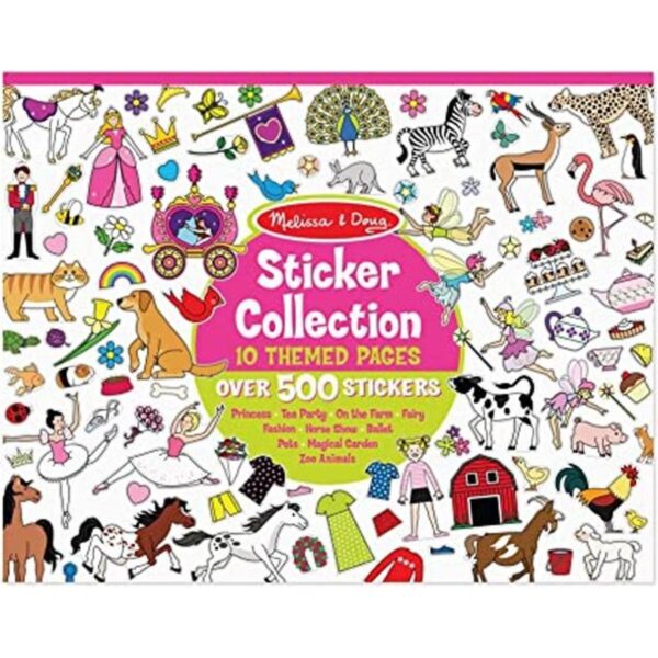 Melissa Doug libro de colección de calcomanías