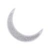 Parches de tela bordados para planeta de luna con ojos