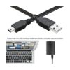 SaiTech IT Paquete de 5 cables USB 2.0 A a Mini de 5 pines_5