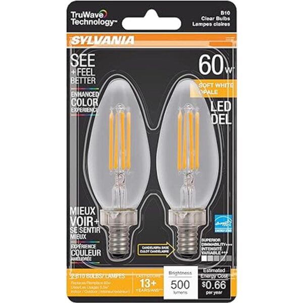 SYLVANIA Bombilla LED TruWave Natural Series Décor B10_3