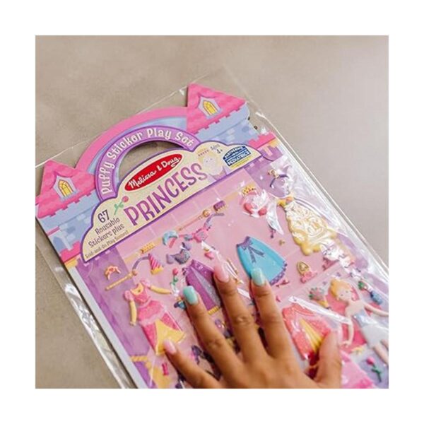 Melissa Doug Princesa Puffy juego de adhesivos Juego_5