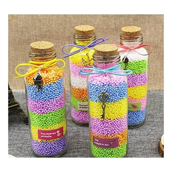 CCINEE Cuentas de espuma coloridas de 0.56 oz 0.1180.197
