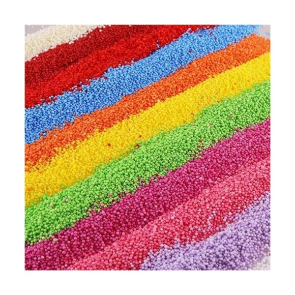 CCINEE Cuentas de espuma coloridas de 0.56 oz 0.1180.197