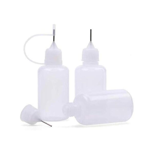 Onwon 10 piezas aplicador de botella de pegamento de punta