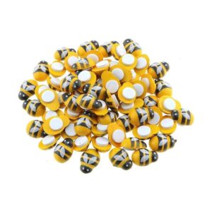 Eoutstanding Woode Bumble Pegatina 100pcs 9X13mm 3D_1