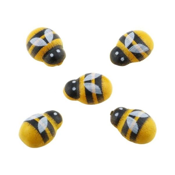 Eoutstanding Woode Bumble Pegatina 100pcs 9X13mm 3D_4