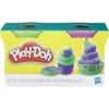 PlayDoh Pack de 2 latas morado y verde_2