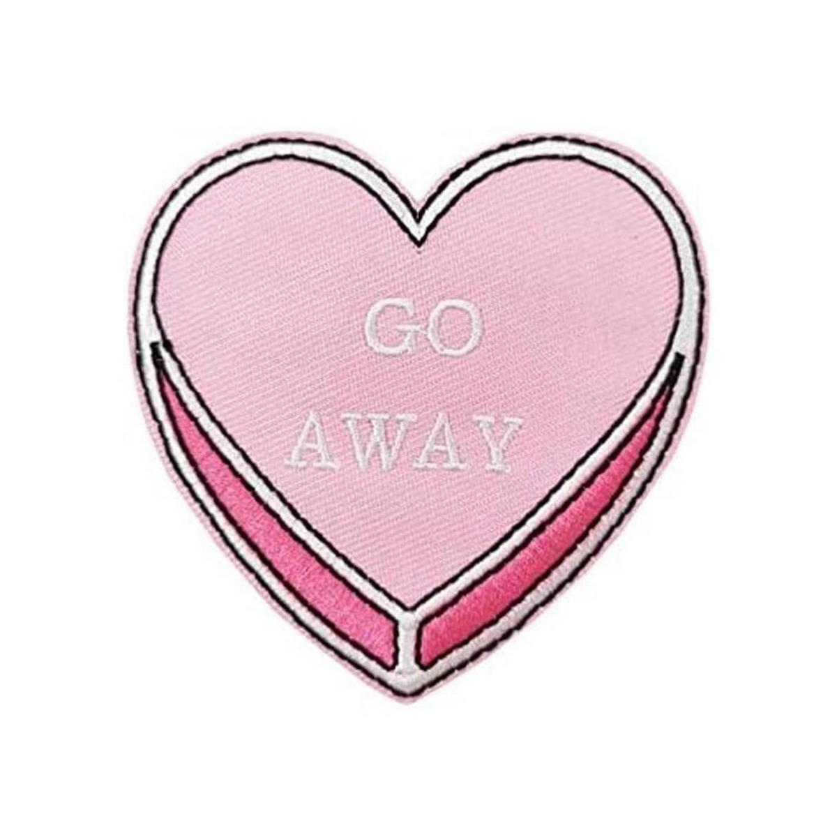 Parche bordado con plancha para el día de San Valentín con