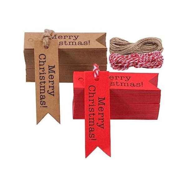 200 etiquetas de regalo de Feliz Navidad mini etiquetas_1
