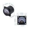 Baomain Medidor de voltímetro de panel analógico SO45 AC_2