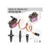 Servos RC para aviones 2 piezas micro servo digital