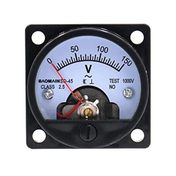Baomain Medidor de voltímetro de panel analógico SO45 AC_1