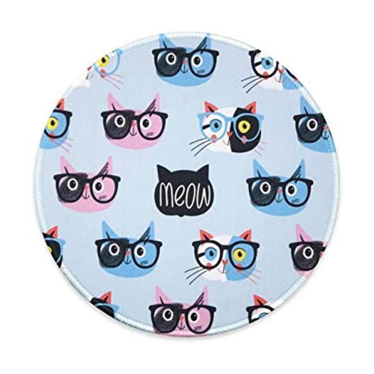 Eleville Alfombrilla de ratón a la moda con gatos