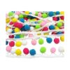 Dandan DIY Cinta colorida de 0.591 in con pompones y_1