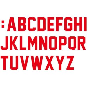 Fanbay 78 piezas 2 pulgadas letras de transferencia de_1